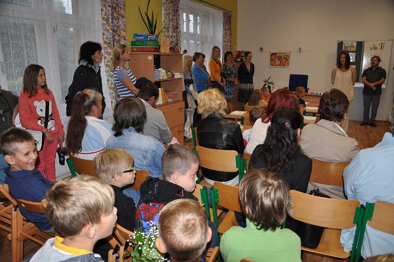 1. září v nové třídě – fotografie 2