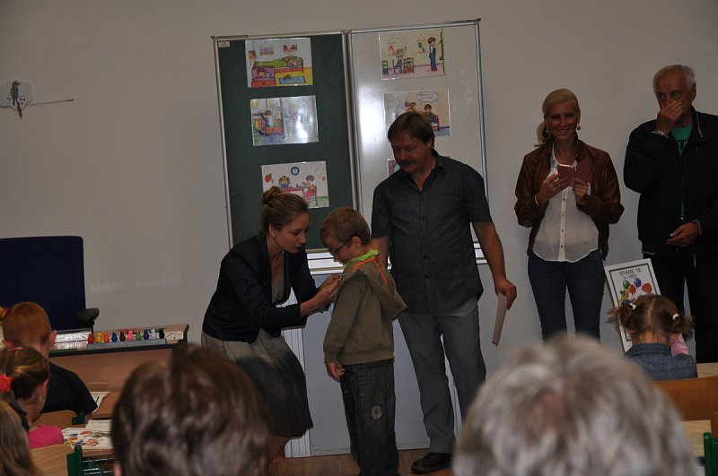 1. září v nové třídě – fotografie 17