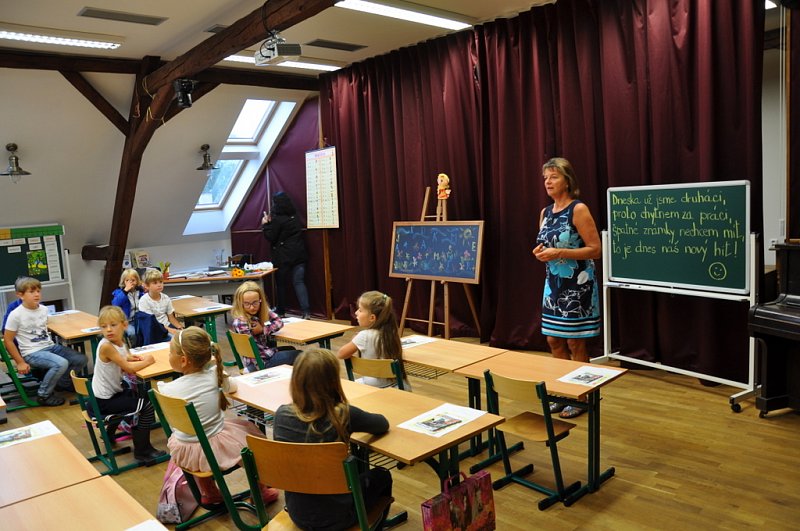 Hurá do školy - 3. září 2018 ve veleňské škole – fotografie 3