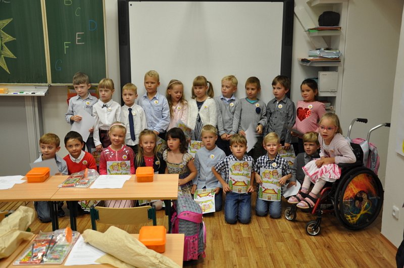 Hurá do školy - 3. září 2018 ve veleňské škole – fotografie 9