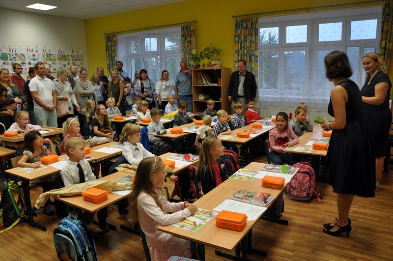 Hurá do školy - 3. září 2018 ve veleňské škole – fotografie 10