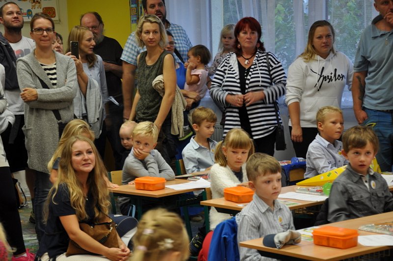 Hurá do školy - 3. září 2018 ve veleňské škole – fotografie 14