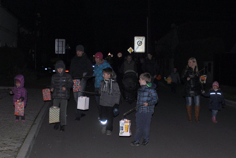 Lampionový průvod a ohňová show 2014 – fotografie 18