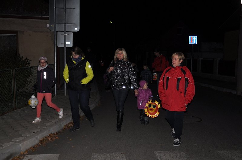 Lampionový průvod a ohňová show 2014 – fotografie 20