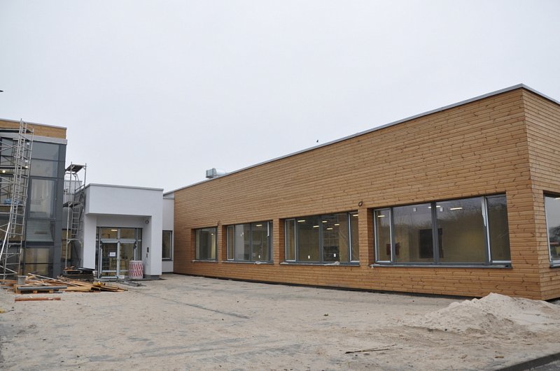 Stavba nové školy ve Veleni - 3.1.2019 – fotografie 19
