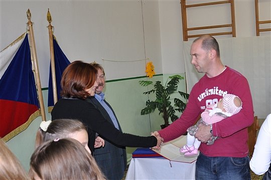 Vítání občánků  16. 10. 2011 – fotografie 10